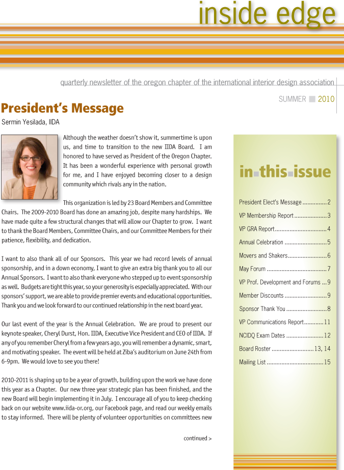 newsletter